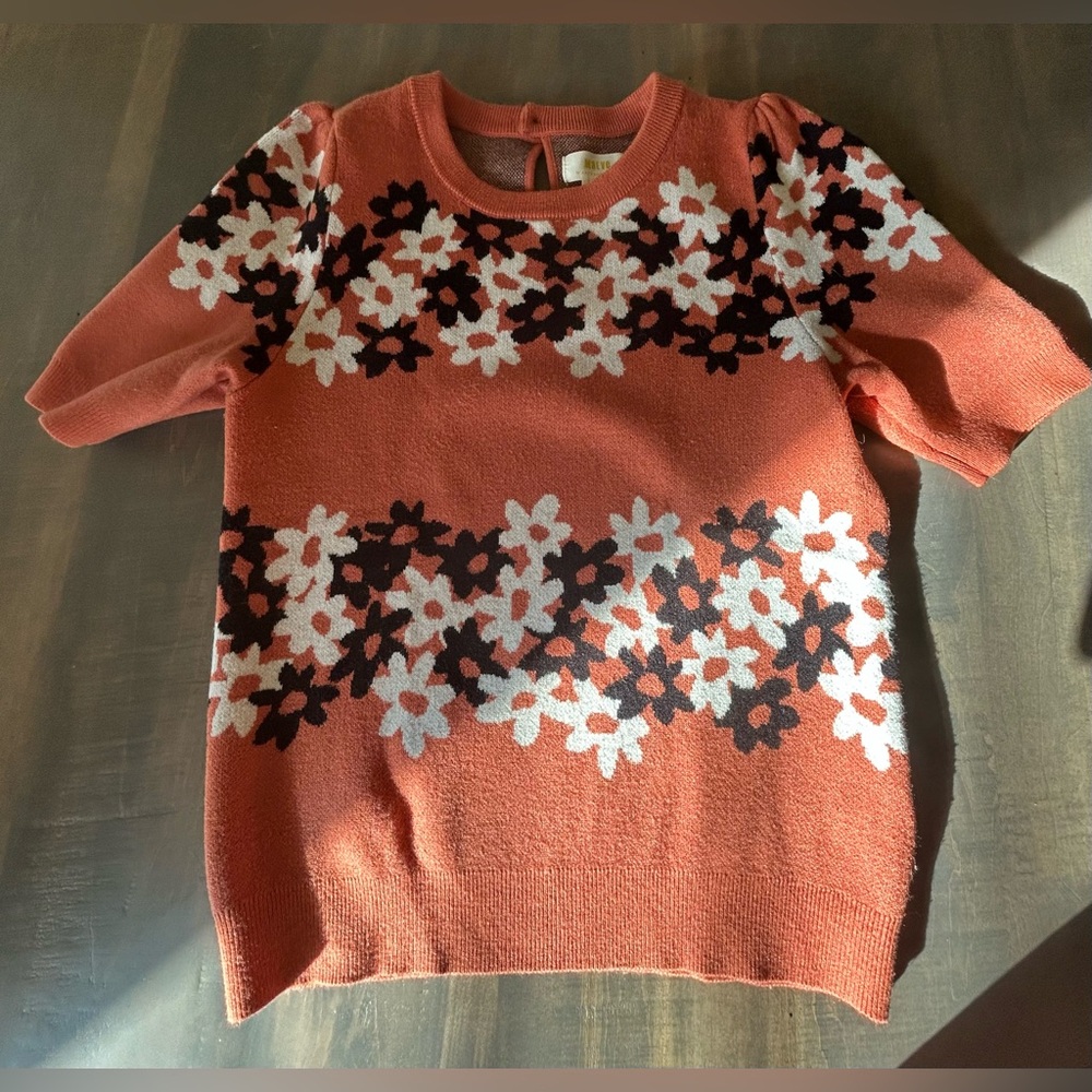 Anthropologie Floral Maeve Top